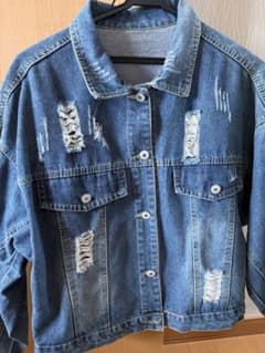 ダメージ加工 デニムジャケットのサムネイル