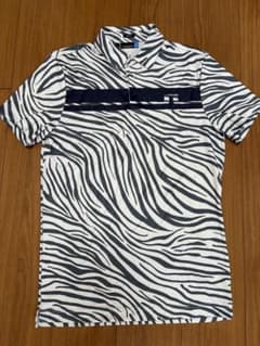 J.Lindeberg ゼブラ柄 ポロシャツ Sのサムネイル