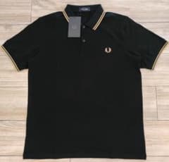 FRED PERRY フレッドペリー ポロシャツ ブラック ゴールドライン