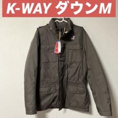 K-WAY ダウンジャケット M M-65 ミリタリー ケーウェイ - メルカリ