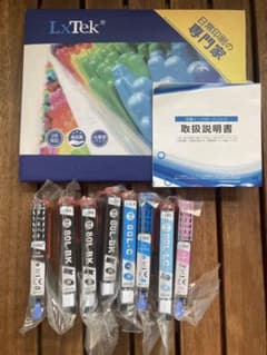 【新品未使用】LxTek エプソン用互換インクカートリッジ IC6CL80Lのサムネイル