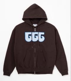 TTTMSW wave logo hoodie ダブルジップパーカー・M - メルカリ