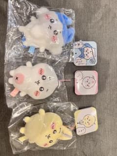 Chiikawa Parallel World!? Mascot Chiikawa Rabbit Hachiware 3-Piece Set