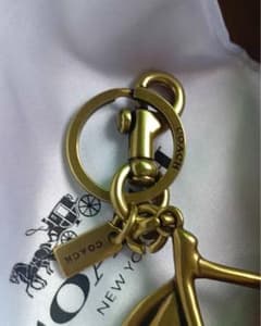 COACH チェリー バッグチャーム キーホルダーのサムネイル