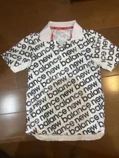 new balance ロゴプリント ポロシャツのサムネイル