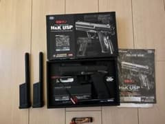 ★再値下げ★ ジャンク　東京マルイH&K USP LIPOバッテリーセットのサムネイル