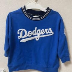 Dodgers トレーナー 青 90センチのサムネイル