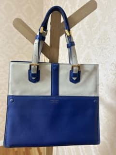 Giorgio Armani ビジネスバッグ ネイビー/ベージュのサムネイル