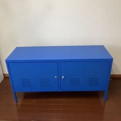 (廃盤)IKEAイケア　PSキャビネット　ブルー Ikea PS Blue Cabinet - AptDeco