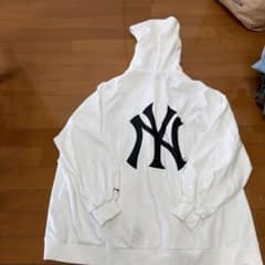 MLB ニューヨークヤンキース パーカー ホワイトのサムネイル