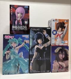 美少女 フィギュア まとめ売り アルベド ナーベラル 初音ミク 森先化歩