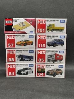 トミカ8個まとめ売りのサムネイル