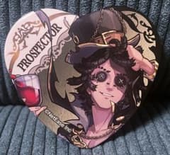 Identity V 第五人格 アカデミーカフェ限定商品 缶バッジ 探鉱者