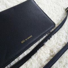 AZUL by moussy ショルダーウォレット 黒 多収納のサムネイル