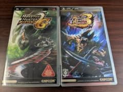 [PSP] 몬스터 헌터 2ndG 3rd 세트