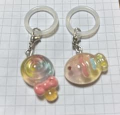 ちゅるかわ ドロップチャーム めじるしアクセサリー キャンディ 魚