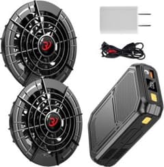 空調作業服 ファンバッテリーセット 21V超高出力 20000mAh 流線型