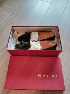 REGAL リーガル タッセルローファー ブラックのサムネイル