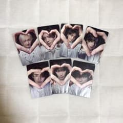 ENHYPEN 味の素スタジアム 会場限定 ハートトレカ 7枚セット ENHYPEN - ジェイ ENHYPEN 宵 味の素スタジアム限定 ハート