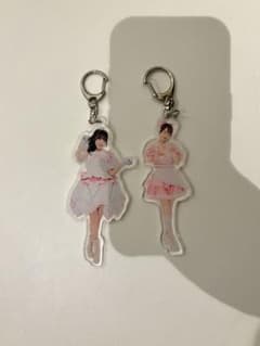 Pixel Ribbon 黒崎萌 アクリルキーホルダー 2種セットのサムネイル