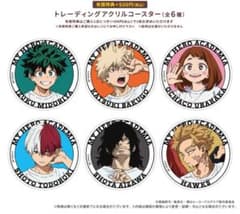 ヒロアカ　アニメイト　グラッテ　コースター