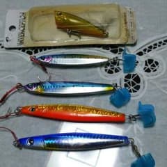 ジグ ルアー5本セットのサムネイル