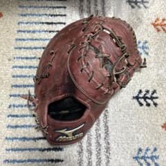 ミズノ Global Elite 軟式用 ファーストミット - 5