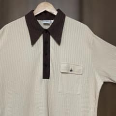 70s Don Loper CALIFORNIA ポロシャツ L ベージュ - メルカリ