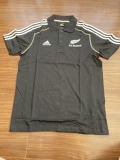 adidas アディダス オールブラックス ポロシャツ Lサイズ 新品未使用