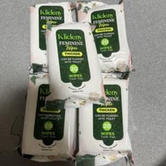 Klicleny Feminine Wipes 20枚×5個のサムネイル