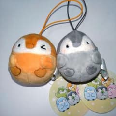 コウペンちゃん　カラフルミニマスコット　グレー　ほうじ茶