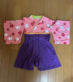 袴ロンパース　80cmのサムネイル