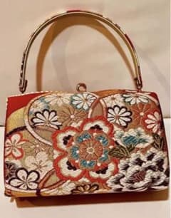 和装バッグ　正絹　美品のサムネイル