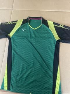 MIZUNO バドミントンウェア シャツ グリーンのサムネイル