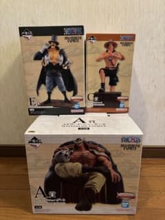 【新品・未開封】一番くじ　ワンピース　白ひげ海賊団　フィギュア3点セットのサムネイル