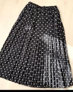 emi様専用　GRLドットプリーツロングスカートのサムネイル