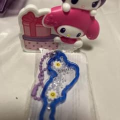 琵琶湖アクリルキーホルダー 1番人気　青のマーガレットのサムネイル