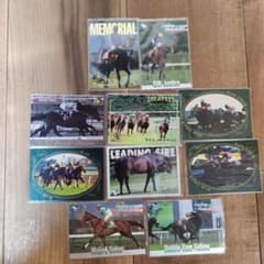 競馬トレーディングカード10枚セット '97'98 - メルカリ
