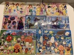 子供　中古　パズル　アンパンマン　ディズニープリンセス　アナ雪のサムネイル