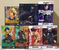 ⭐︎大人気アニメフィギュア7体セット 人気アニメ フィギュア 7種7体セット 】まとめ売りL__@_ - メルカリ
