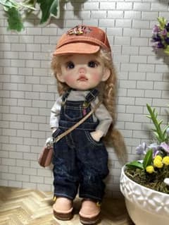 すずちゃんオリジナルドール　 樹脂粘土ドール　サーニット 男の子 樹脂粘土ドール 樹脂粘土ベビー セリアボディドール すずちゃんドール