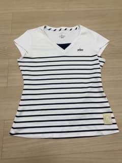 Prince テニスウェア ボーダーTシャツ レディースのサムネイル
