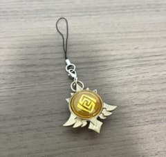 原神 神の目 ストラップ 岩 モンド