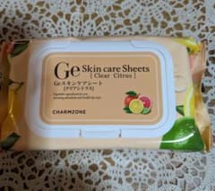 チャームゾーン Geスキンケアシート クリアフローラル　320枚 Geスキンケアシート クリアフローラル｜チャームゾーンの口コミ - 韓国