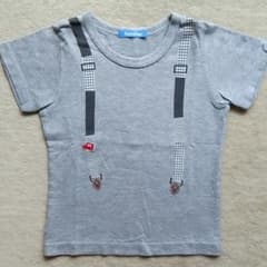 ファミリア　サスペンダーTシャツ　100cmのサムネイル