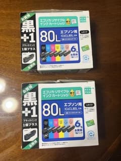エコインク エプソン用 IC6CL80L 互換 7個パックのサムネイル