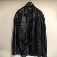 クシタニ　レザーコート　ライダースジャケットのサムネイル
