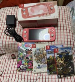 Nintendo Switch Lite コーラル 本体 ソフト5本セット - メルカリ
