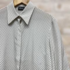 HERNO ドット柄 五分袖シャツ イタリア製 - メルカリ