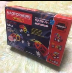 【新品】マグ・フォーマー  MAGFORMERS 乗り物セット16  新品のサムネイル
